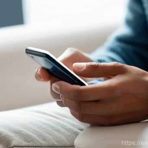 촉각적 UX 디자인을 위한 사용자 조사 방법 - **Prompt: Emotional Connection Through Haptic Feedback**
    "A person, aged mid-20s, with a warm, c...